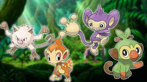 purple pokemon monkey|monkey pokemon list.